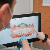 Dental scan results